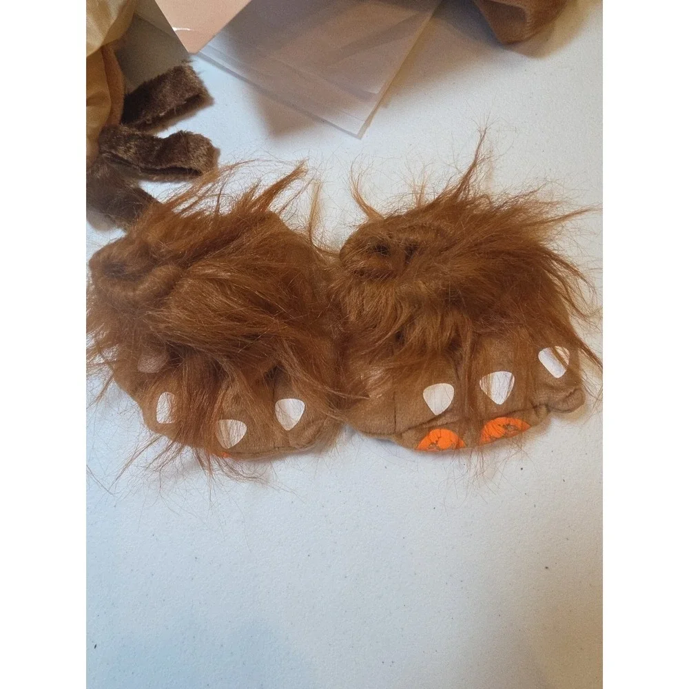 Baby Lion Costume 6–12 Months Spooktacular Creations Hood Jumpsuit Booties Hallo